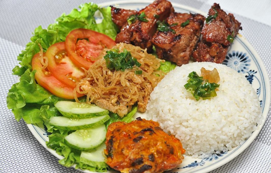 Steam Rice Plate (Com)